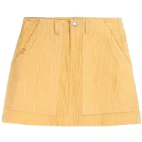 Oxbow - Women's Cord Short Skirt - Falda size 40, beige