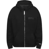Dropsize Sudadera con cremallera negro