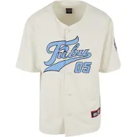 FUBU Camiseta funcional azul / mezcla de colores / offwhite