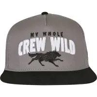Cayler & Sons Gorra 'Crew Wild' greige / rojo / negro / blanco
