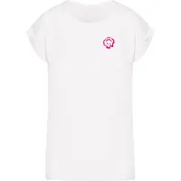 Mister tee Camiseta 'Everything Is Nice' rosa / blanco