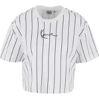 Karl kani Camiseta negro / blanco