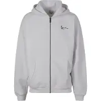 Karl kani Sudadera con cremallera negro / blanco