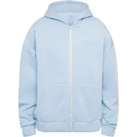 Dropsize Sudadera con cremallera azul claro