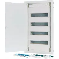 Eaton KLV-48UPS-F Up178820: Distribuidor eléctrico de 4 filas con puerta de chapa de acero