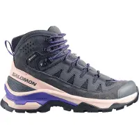 Salomon - Zapatillas de senderismo Mujer - Quest Echo GTX W Asphal/Shadow/Dee para Mujer de Cuero - Talla 40 - Gris