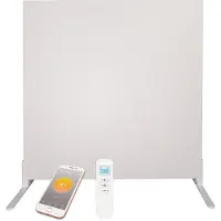 Quality Heating Panel infrarrojo móvil QH-FR de 350 o 700 vatios – Serie QH-FR, portátil, 60 x 120 cm – 700 vatios