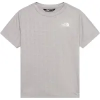 The North Face - Kid's Teen Pentadome Embossed 24/7 S/S Tee - Camiseta funcional size XS, gris
