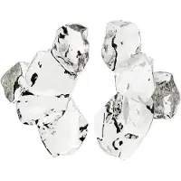 Pilgrim Pendientes ' Virel ' plata