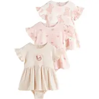 Next Pijama entero/body beige claro / capuchino / rosa / blanco