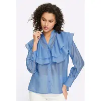 HEINE Blusa azul cielo