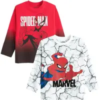 Cool Club Camiseta 'SPIDER-MAN' rojo / negro / blanco
