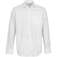 Seidensticker Camisa gris claro / blanco