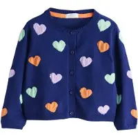 Next Cárdigan navy / menta / naranja
