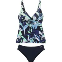 Sunseeker Tankini marino / azul claro / azul oscuro / verde claro
