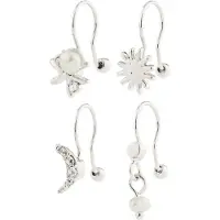 Pilgrim Pendientes ' Evon ' plata