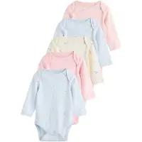 Next Pijama entero/body azul claro / amarillo claro / rosa