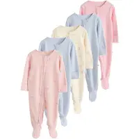 Next Pijama beige / azul claro / rosa / negro