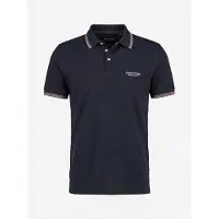 KOROSHI Camiseta navy / rojizo / blanco