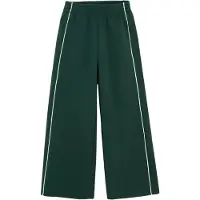 Cool Club Pantalón verde oscuro / blanco
