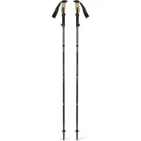 Black Diamond - Bastones de senderismo/trekking - Trail Vista Flz Trekking Midnight Blue de Aluminio - Talla 135 cm - Azul marino