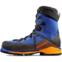 Mammut - Zapatillas de senderismo Hombre - Kento Mountain High GTX M Dark Glacier Blue/Black de Cuero - Talla 42 - Azul