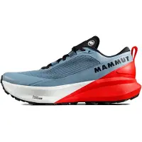 Mammut - Zapatillas de trail - Aenergy Trail Endurance Ultra Low M Nebla/Red - Talla 41 1/3 - Gris