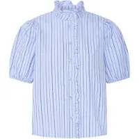 B.young Blusa 'Fantini' azul claro / negro