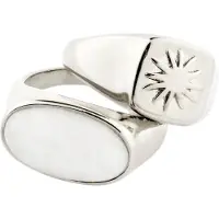 Pilgrim Anillo ' Prism ' plata