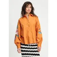 Pom Amsterdam Blouse - Lexi Bird Sienna Talla: 40 | Blusas Outlet | Mujer | Marrón