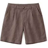 Mazine - Women's Linen Bermuda - Pantalones cortos size S, marrón