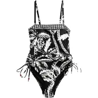 Next Traje de baño negro / blanco
