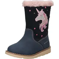 Tom Tailor Botas de nieve azul / navy / rosa / blanco