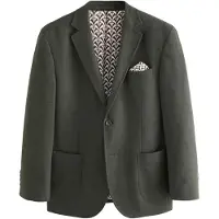 Next Chaqueta tipo saco para negocios caqui