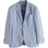Next Chaqueta saco beige / crema / azul claro / azul oscuro / marrón