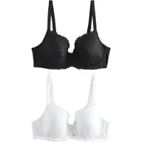 Next Sujetador negro / blanco