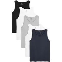 Next Camiseta térmica marino / gris moteado / negro / blanco