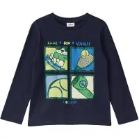 s.Oliver Camiseta navy / azul oscuro / verde / verde claro