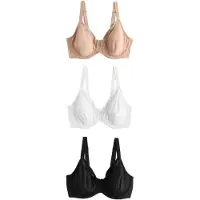 Next Sujetador reductor piel / negro / blanco