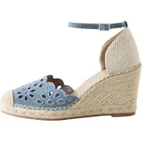 Next Sandalias 'Forever Comfort' kitt / azul denim