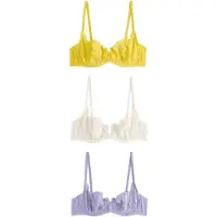 Next Sujetador crema / kiwi / lavanda