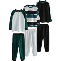 Next Pijama gris / verde / negro