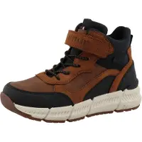 Mustang Botas 'Enzo' navy / marrón rojizo / negro