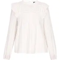 Dreimaster Blusa offwhite