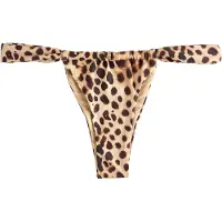 Next Braga de bikini marrón / capuchino / negro
