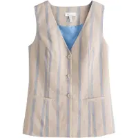 Next Chaleco para traje 'N. Premium' piel / azul real