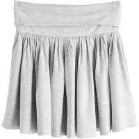 Next Falda gris claro