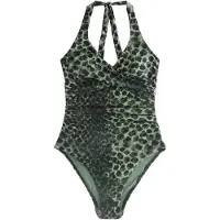Next Traje de baño verde / menta / pino