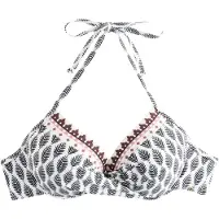 Next Bikini crema / marrón / negro