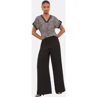 Lipsy Blusa negro / blanco